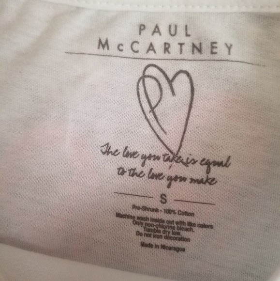 *SOLD!*P1aul McCartney Concert Tee 2019- ROSE - Picture 3 of 6